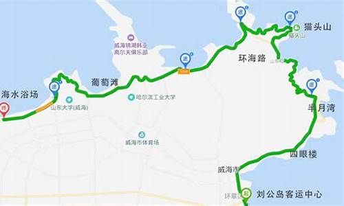 威海千里山海自驾游路线图_威海自驾游路线