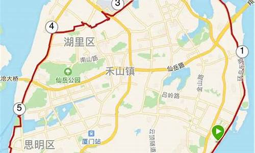 厦门自行车环岛骑行路线下坡_厦门岛自行车环岛路线