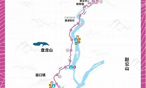 成都到汶川骑行路线_成都到汶川骑行路线图