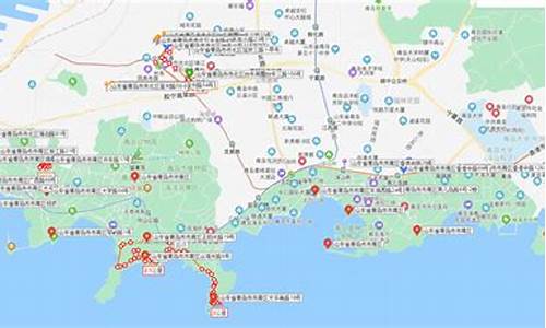 山东青岛旅游路线图最新_山东青岛旅游路线图最新版