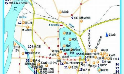 游玩南京路线攻略_游玩南京路线攻略图